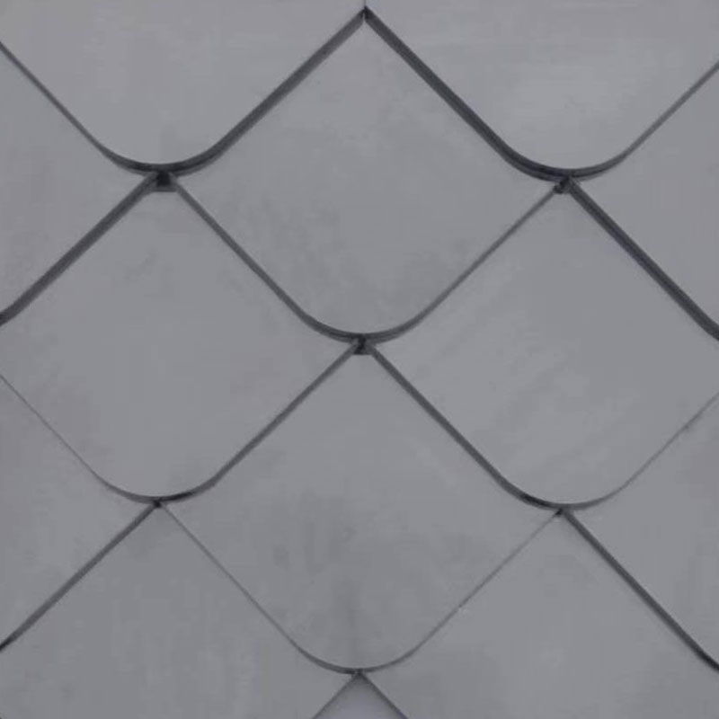 Алюмінієвий магній марганцевий діамантовий у формі рибна шкала металева покрівельна плитка