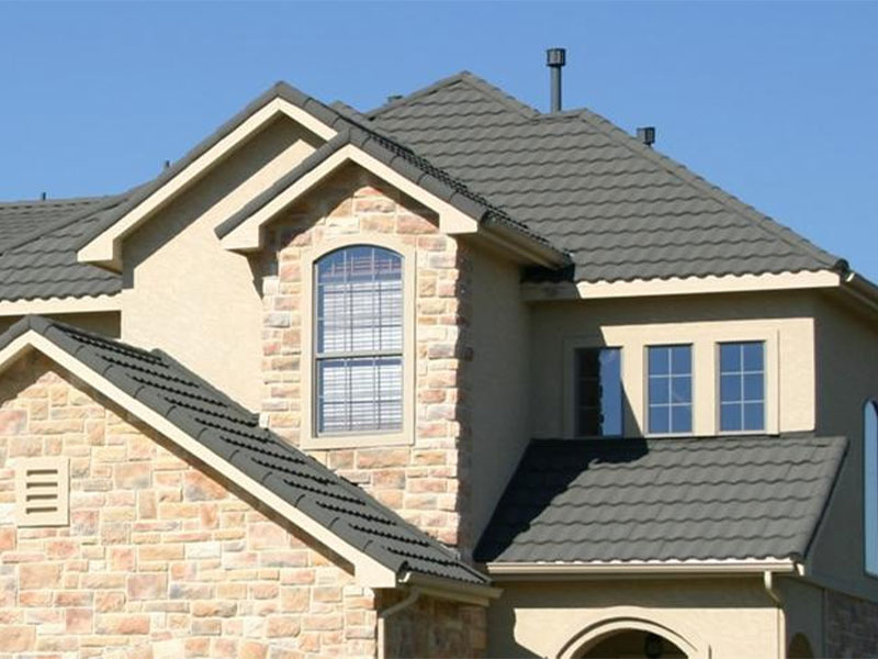 Алюмінієвий магній марганець цільна металева покрівельна плитка