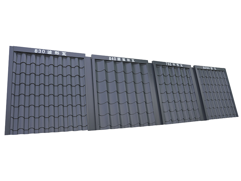 Алюмінієвий магній марганець цільна металева покрівельна плитка