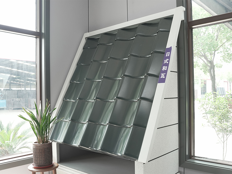 Алюмінієвий магній марганець японського стилю металевий дах плитка